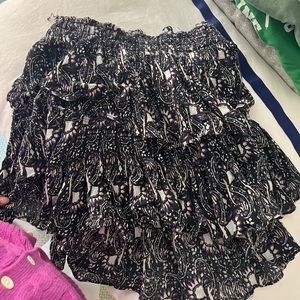 LoveShackFancy mini skirt